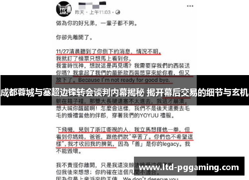 成都蓉城与塞超边锋转会谈判内幕揭秘 揭开幕后交易的细节与玄机